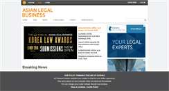 Desktop Screenshot of legalbusinessonline.com